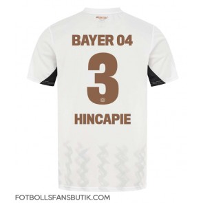 Bayer Leverkusen Piero Hincapie #3 Replika Bortatröja 2024-25 Kortärmad